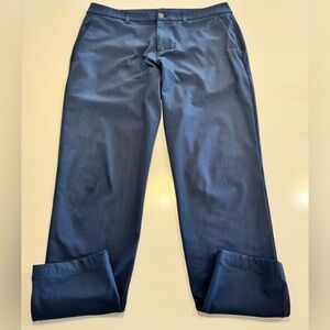 Lululemon ABC Slim-Fit Trouser 32" Warpstreme True Navy Mens Size 33X32 (33X30)